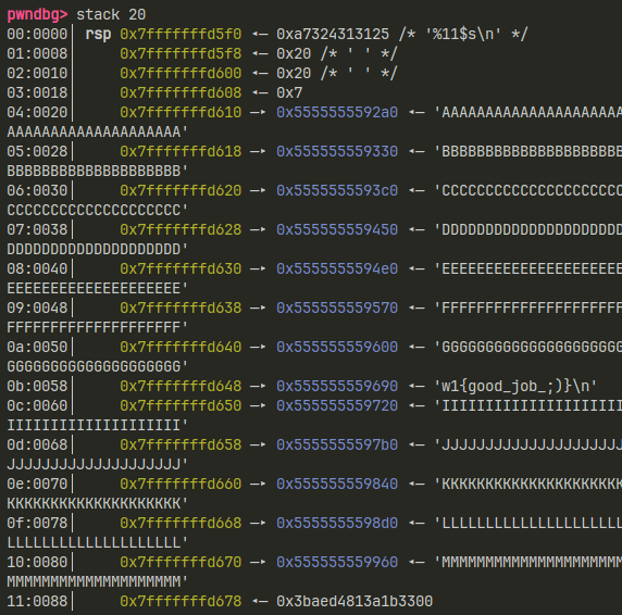 Offset 11 failed