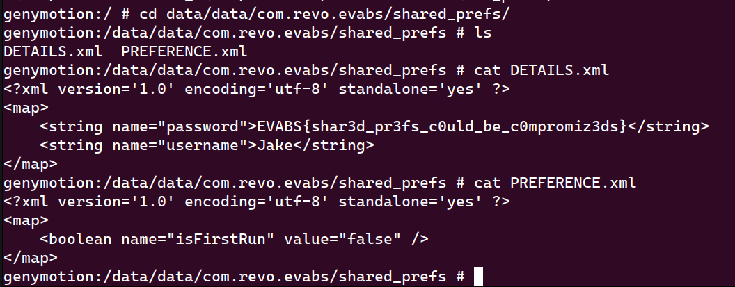 Shared Preferences leak