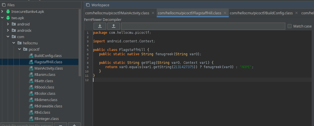 Source code analysis