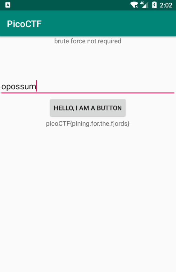 Flag displayed in app