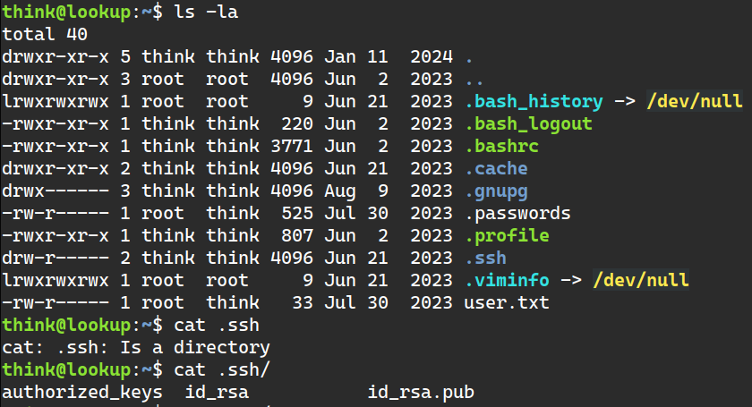 SSH keys