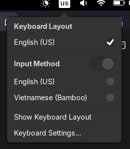 Keyboard layout check