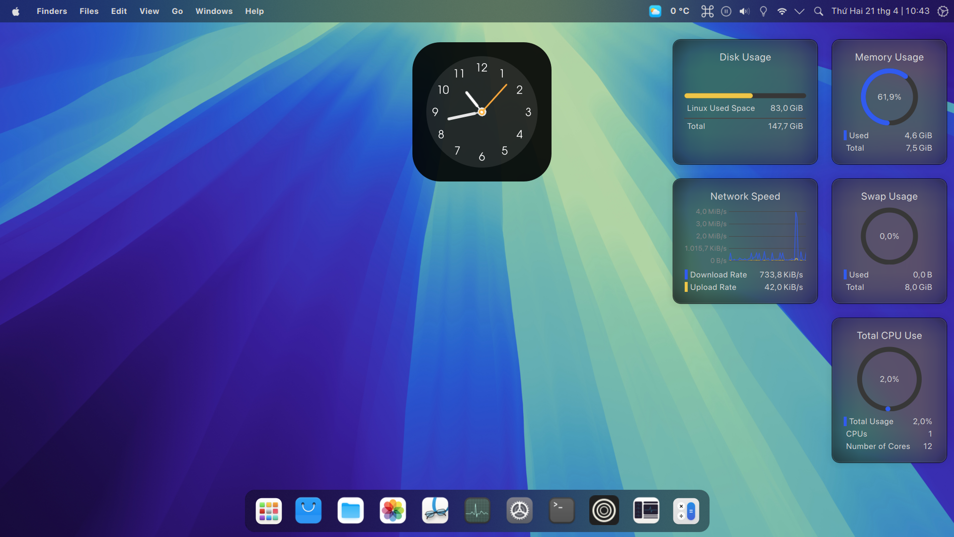 KDE Plasma macOS theme